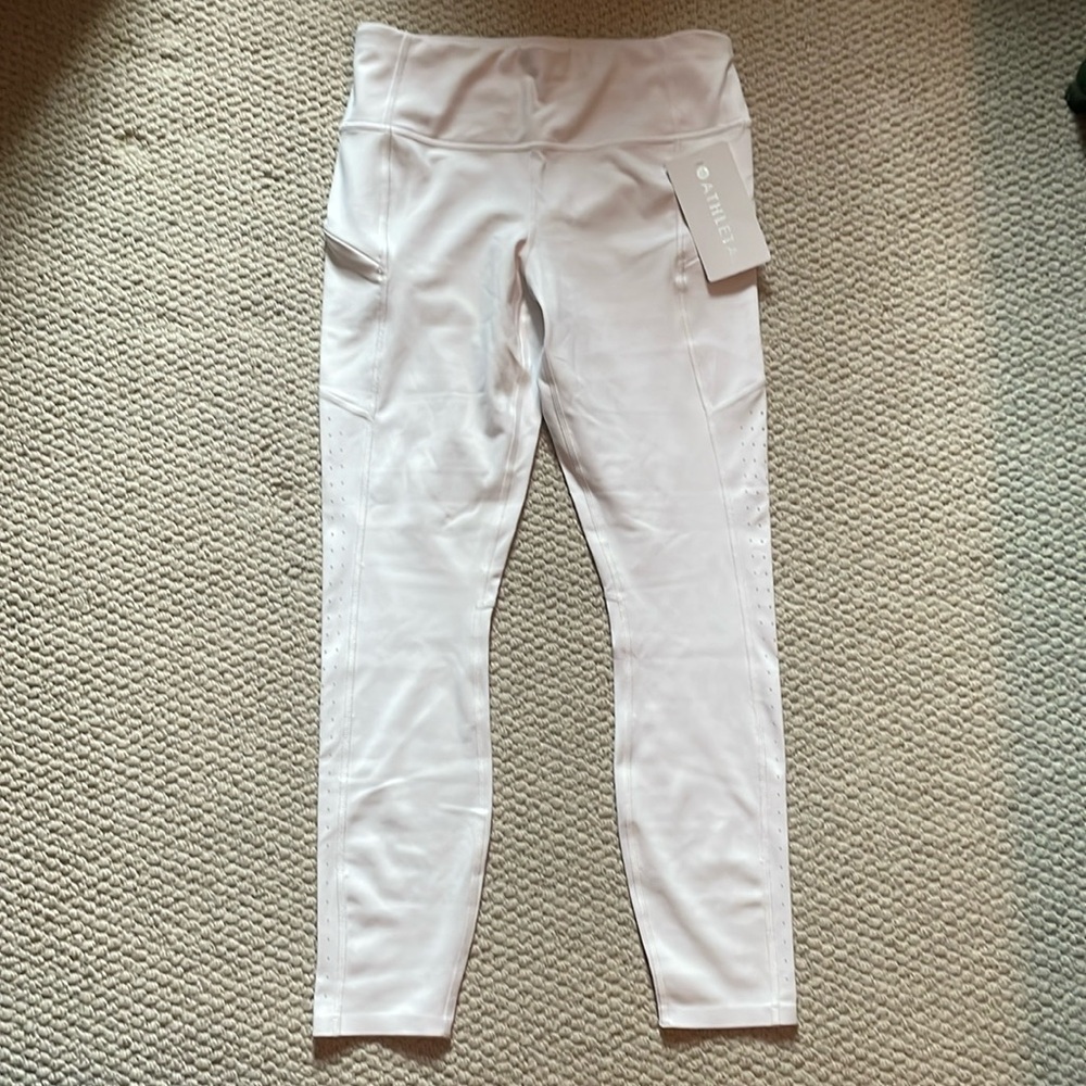 Athleta white leggings—small